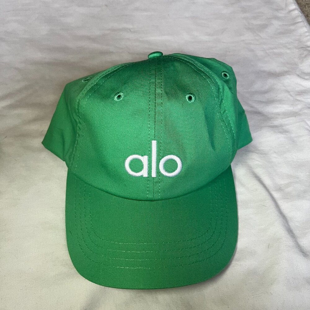 Alo Green Hat | Never Worn | One Size Fits All